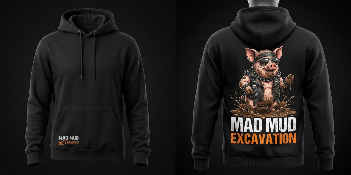 The Pig Hoodie t-shirt design